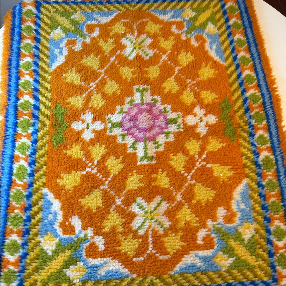 Colorful Vintage Style Rug